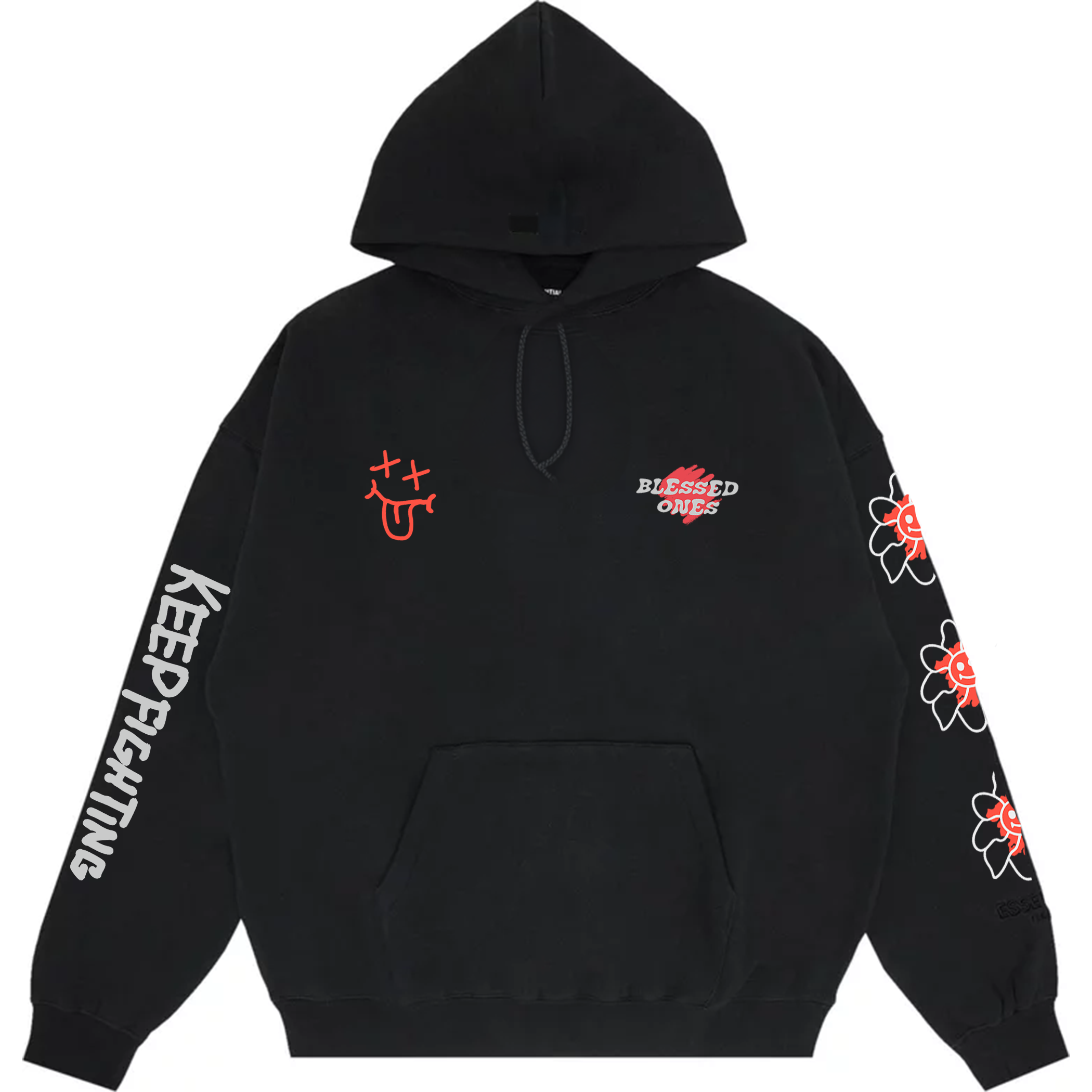 NEVER ALONE HOODIE (BLK FRIDAY SALE)