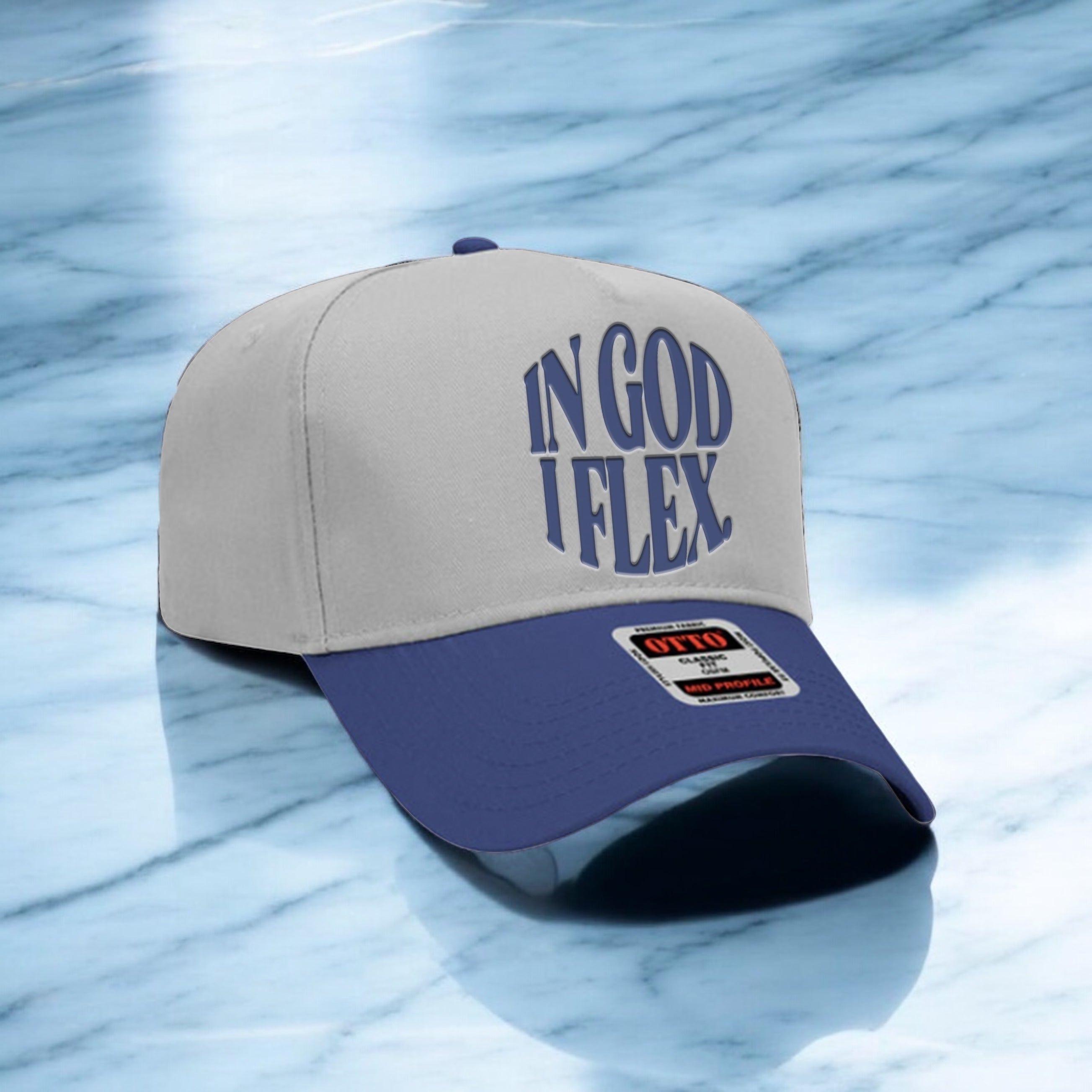 IGIF CAP (BLUE/GREY)